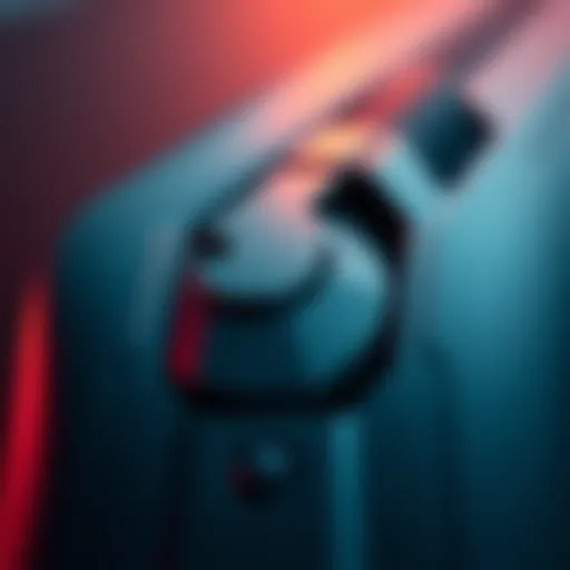 Close-up of a sleek weapon showcasing its smooth surface and stylish design, admired by fans.