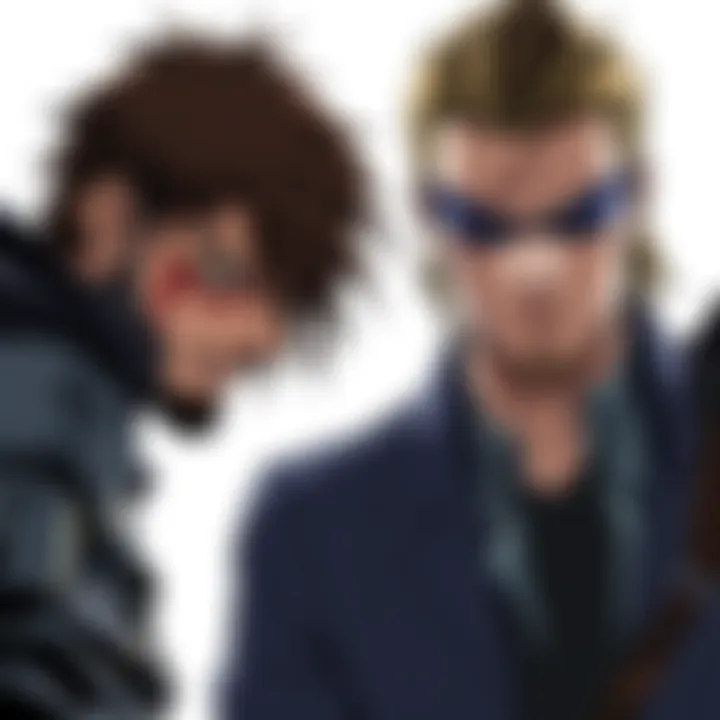 Illustration showing Naked Snake and Solid Snake side by side, highlighting their differences and connections in the Metal Gear Solid series.