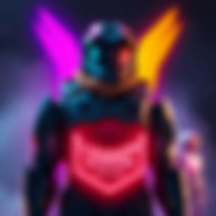 Snakebite standing with Luminon Gaming logo, ready for competition in Halo