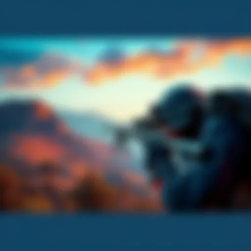 A soldier aiming a sniper rifle during a mission in Sniper Elite 4, set in a vibrant Italian landscape.