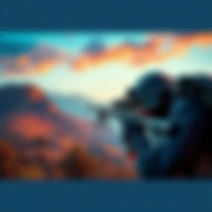 A soldier aiming a sniper rifle during a mission in Sniper Elite 4, set in a vibrant Italian landscape.