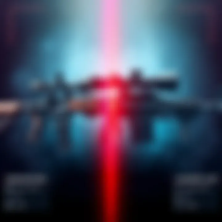 Sniper rifles comparison Two sniper rifles, Headhunter and Chainkiller, shown side by side with stats and gear highlights, representing a tactical game setup.