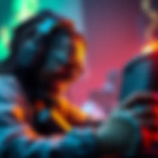 Snoop engaged in a gaming session, focusing on a prisoner build in Elden Ring, with excitement on his face after defeating the Tree Sentinel.