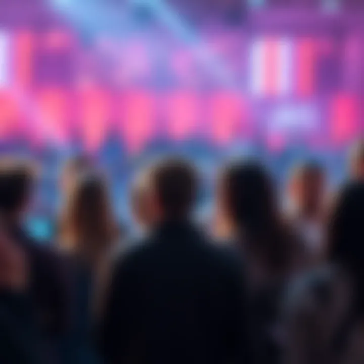 Social Media Reactions People engaging in conversations on social media about recent surprising news.