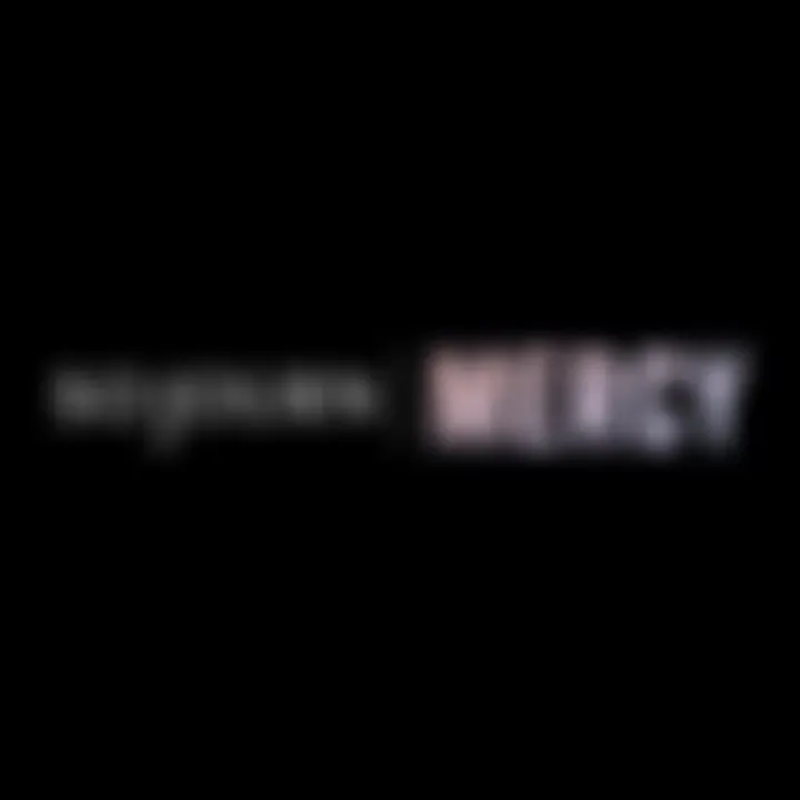 Two logos side by side, both featuring the same font style, representing Sojourn and Mercy.