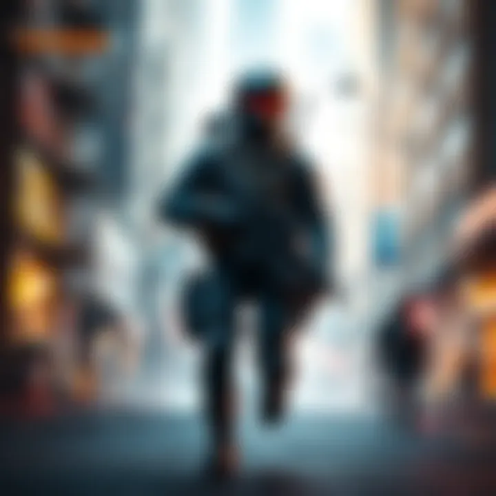 A soldier in tactical gear navigating an urban environment inspired by The Division 2, showcasing realism and engagement in gameplay.