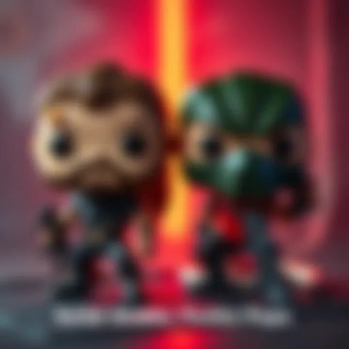 Preview of Solid Snake and Liquid Snake Funko Pops showcasing their detailed designs
