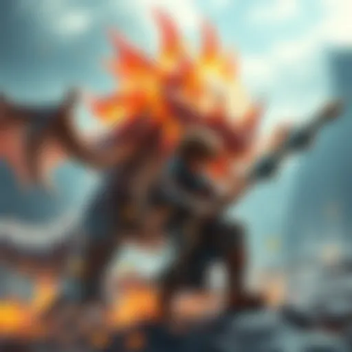 A below-average player battling a monster in Monster Hunter Generations Ultimate, showcasing determination and strategy in solo gameplay.
