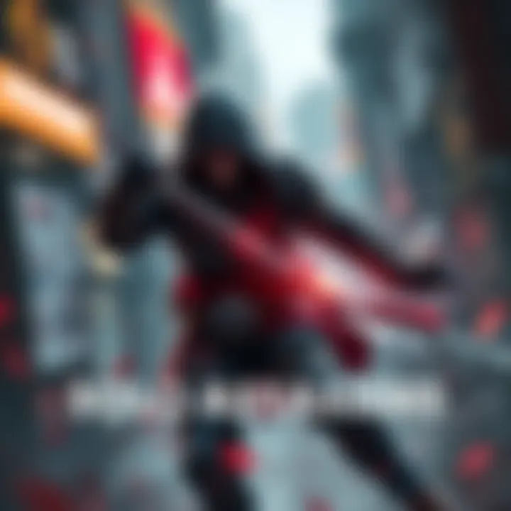 Solo Assassin in Action A skilled assassin completing a contract alone, demonstrating stealth and agility, with minimal loot visible in the background.