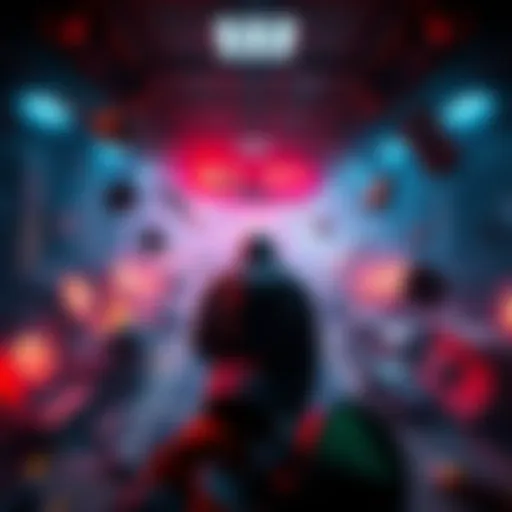 A player experiences unexpected chaos during a solo extraction attempt in a game, with items scattered and a tense atmosphere.