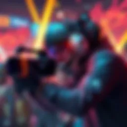 A solo journalist captures thrilling gameplay moments in Arc Raiders, showing vibrant interactions with other players.