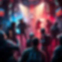 A chaotic solo raid lobby with many players competing for victory, showcasing the crowded atmosphere that affects gameplay enjoyment.