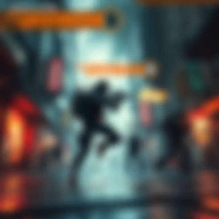 A lone character in Division 2 battling enemies in a detailed urban environment.