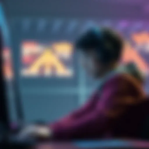 A gamer playing alone, looking frustrated at the screen, highlighting issues in solo play mode.