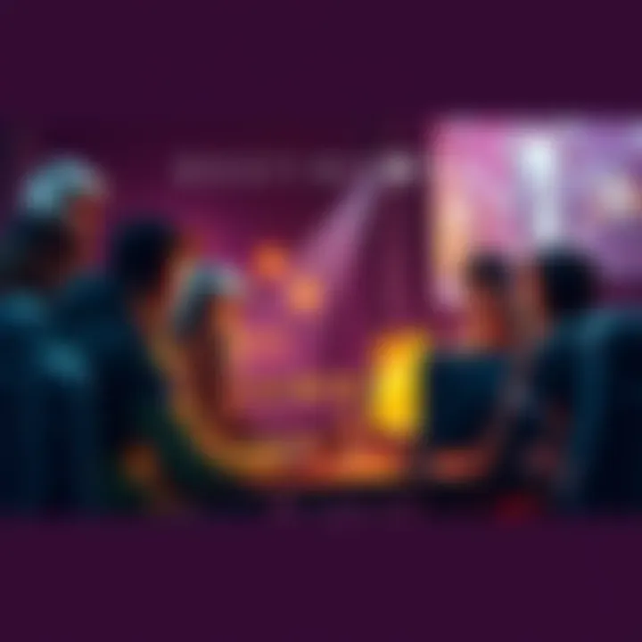 A group of solo players expressing their frustrations about gameplay balance in Destiny 2. They are gathered around their gaming setups, discussing strategies and improvements for solo play.