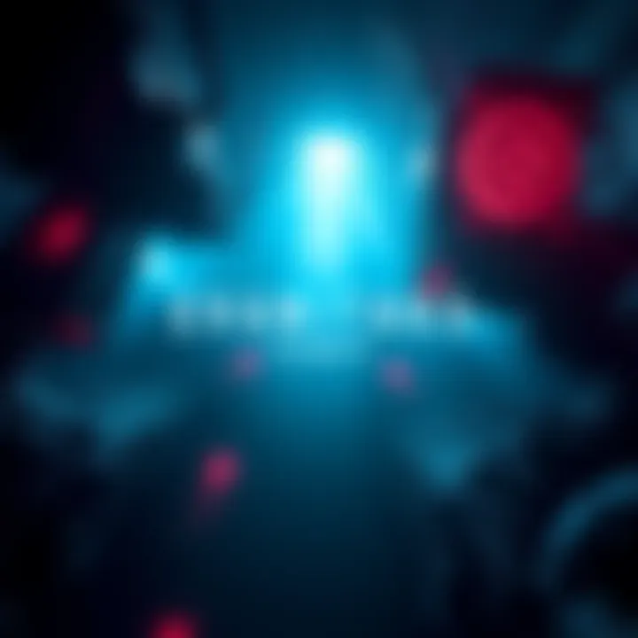 A dark, underwater environment from the game SOMA, showcasing eerie lighting and futuristic technology.