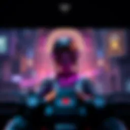 A screen showing gameplay of the character Sombra from a decade ago, highlighting the character's abilities and vintage graphics