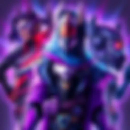 A collage showcasing various popular Sombra skins from the game, highlighting their unique designs and colors.