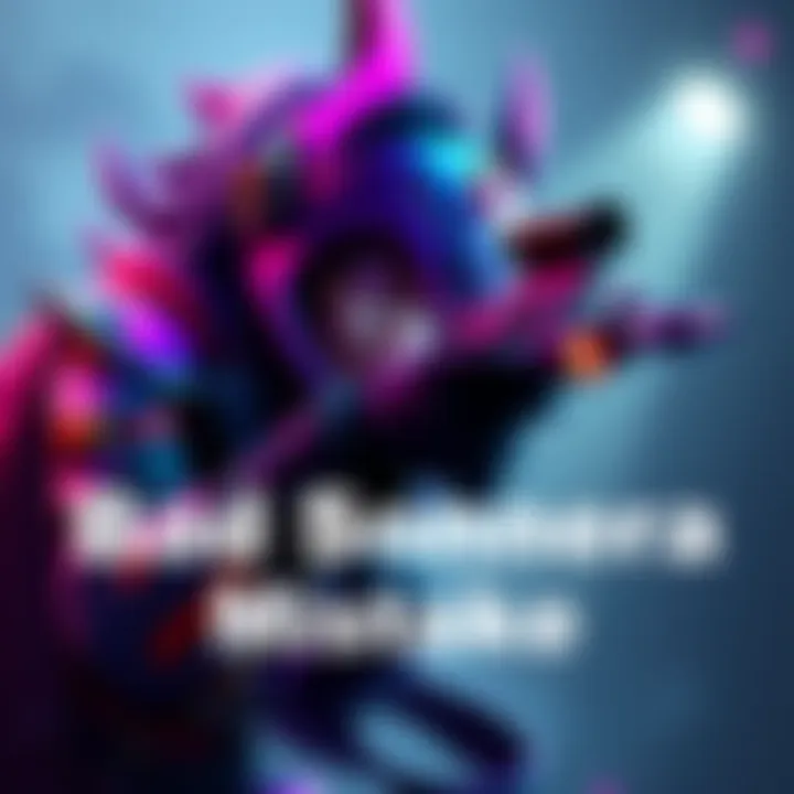 A character resembling Sombra reloading a weapon too early in a game, showcasing common gameplay mistakes.