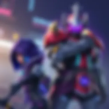 DPS character Sombra stealthily planning an attack while Sigma, a tank hero, prepares to defend. The two characters represent a strategic debate among players.