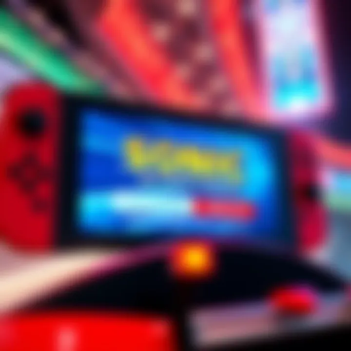 A digital screen displaying a Sonic Racing download code for Nintendo Switch, highlighting the UK and EU exclusivity.