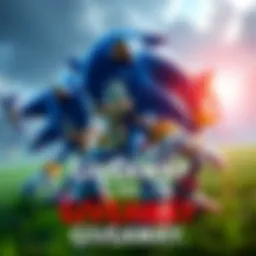 Free Sonic X Shadow Generations Giveaway Graphic showcasing Sonic X Shadow Generations with a comment box for entering the giveaway