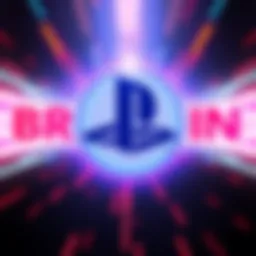 Sony Break In Game Trademark Sony trademark application for new game 'Break In' with PlayStation logo background