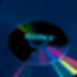The Sony logo on a background showing a broken physical game disc, symbolizing the shift away from physical games.