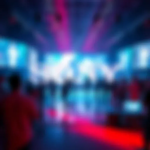 Sony Event Announcement Sony invites media to a significant upcoming event with a backdrop of tech elements and excitement.