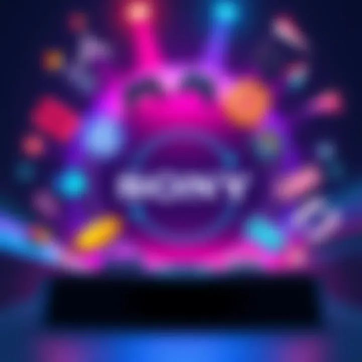 Sony Gaming Trends Analysis A graphic showing Sony's logo surrounded by symbols of trending gaming technologies and devices in 2025.