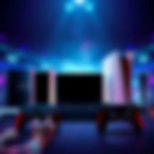 A lineup of Sony's odd-numbered gaming consoles showing PS1, PS3, PS5 with player reactions around them