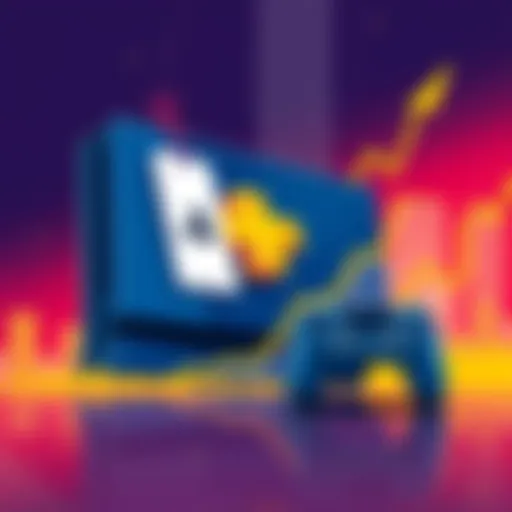 Sony PS Plus Subscription Price Increase A digital illustration showing a PlayStation console with a price tag and a rising graph, symbolizing the increase in PS Plus subscription prices by Sony in 2026.