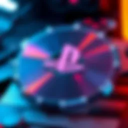 Sony Stops Physical Disc Production A digital PlayStation logo representing the shift to digital game distribution as Sony plans to end physical disc production by 2028.