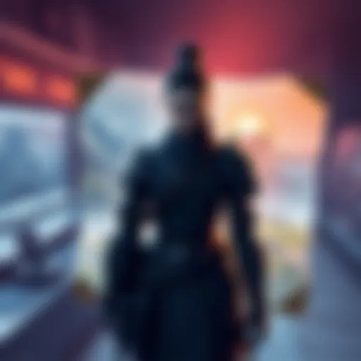 A visual representation of Sony's legal action against Tencent, showing a character that looks like Aloy standing with a legal document in the background, highlighting the gaming industry conflict over character rights.