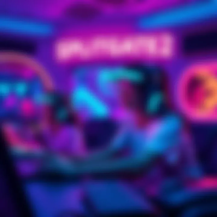 Players enjoying a tranquil gaming experience with calming soundscapes in Splitgate 2 ASMR