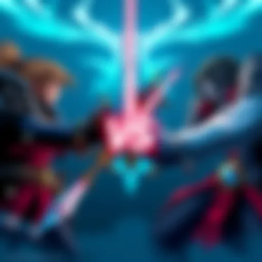 SOTN vs SC4 Cover Art A dynamic illustration showing characters from Symphony of the Night and Super Castlevania IV facing off in a classic gaming showdown
