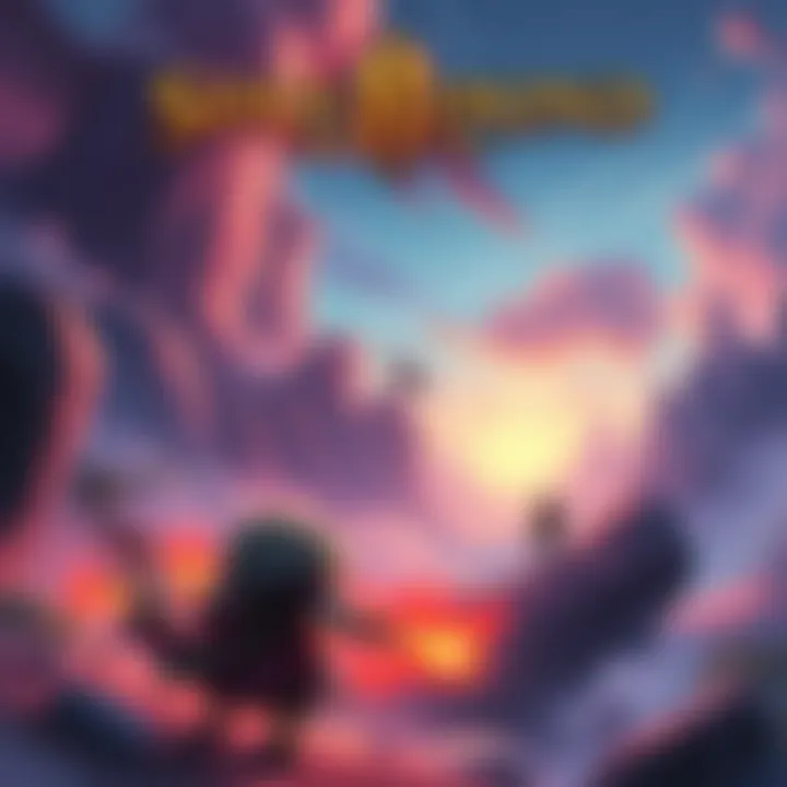 Cover art of Soulbound featuring a fantasy world with characters in action and vibrant landscapes