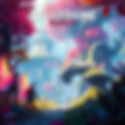 A vibrant scene showing new features in Soulframe Preludes 12 with characters exploring a lush environment and engaging in gameplay.