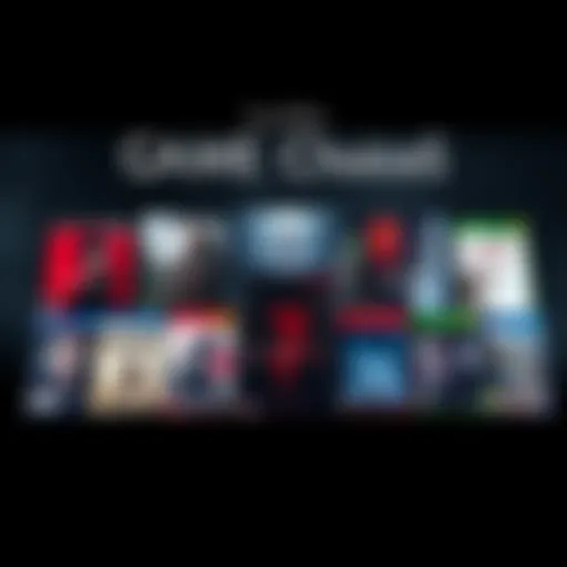 A selection of popular Soulslike games displayed with their covers, including Nioh, Remnant, and Code Vein, set against a dark gaming backdrop.