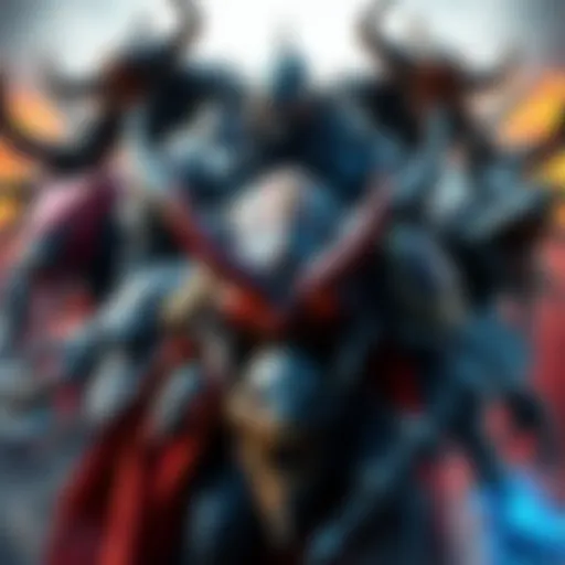 A collage of various challenging bosses from popular Soulslike games, each showing unique designs and fierce looks, ready for battle.