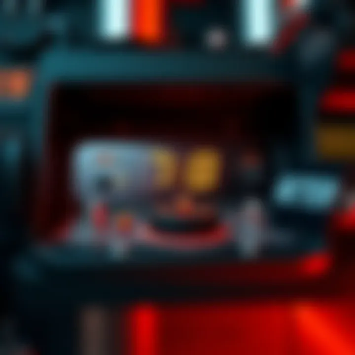 A close-up of a device beeping every two seconds, indicating a problem that needs fixing.