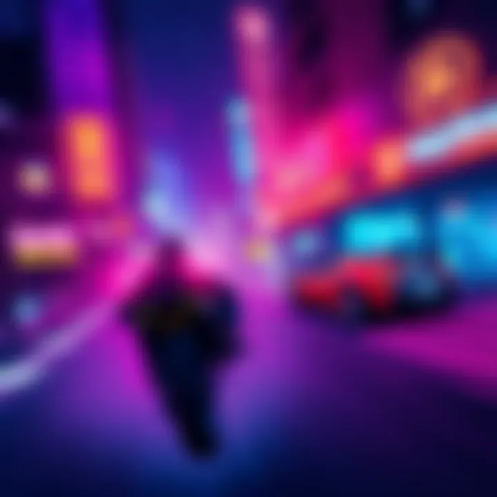 A scene from the South of Midnight PS5 launch trailer showing colorful graphics and action-packed gameplay.