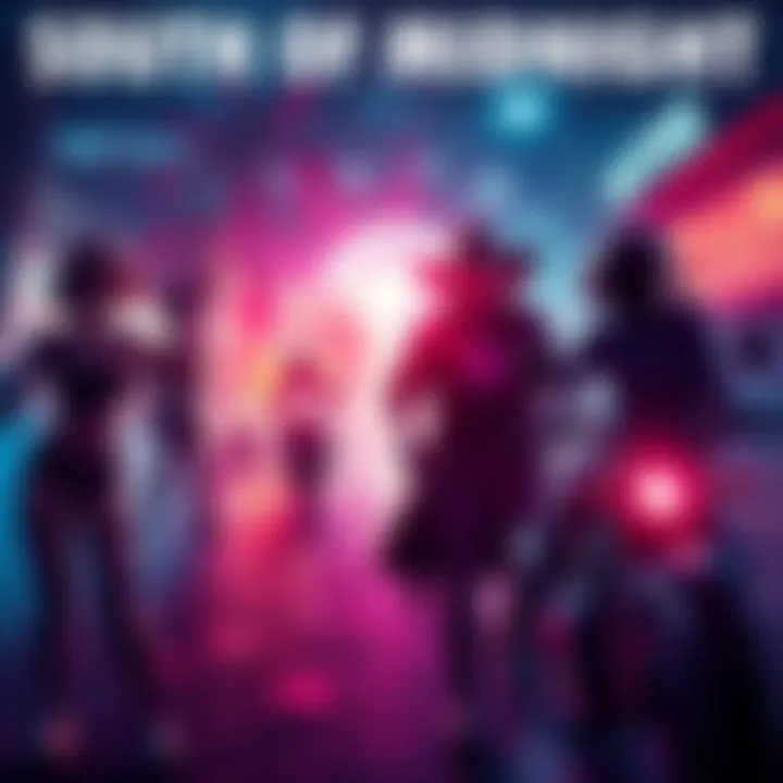 A vibrant scene from South of Midnight's trailer featuring stunning graphics and characters in action, showcasing the game's immersive world.