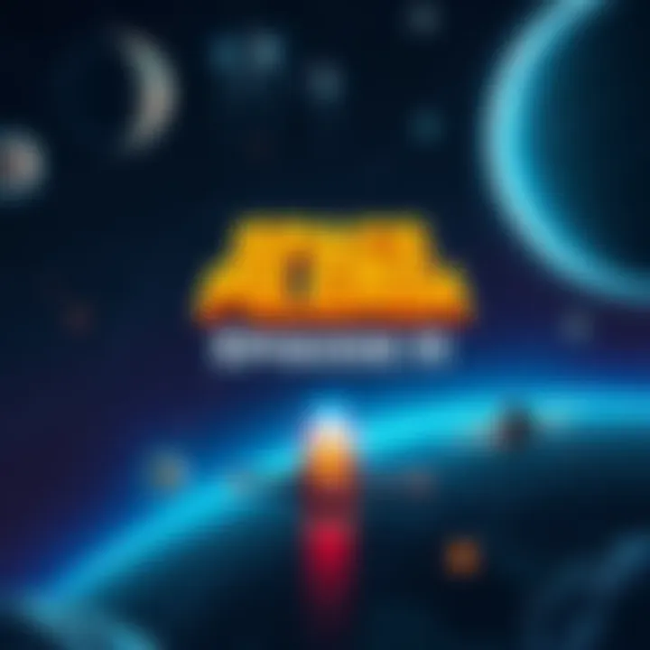 Cover art featuring a space scene with a spaceship traveling through stars and planets, promoting the release of Space Pilgrim Episode III for free on Steam.