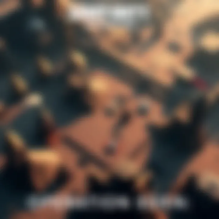 A detailed view of the Spartan Ops map called Operation Eden, showcasing various terrain features and structures.
