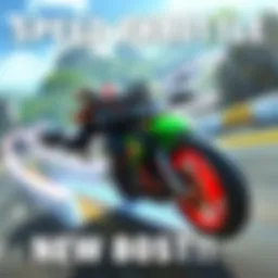 A character using the Wide Open Throttle perk, racing through a game map with excitement, showcasing a speed boost effect without signs of exhaustion.