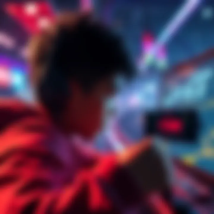A gamer focused on the screen, performing a speedrun with a timer visible in the corner.