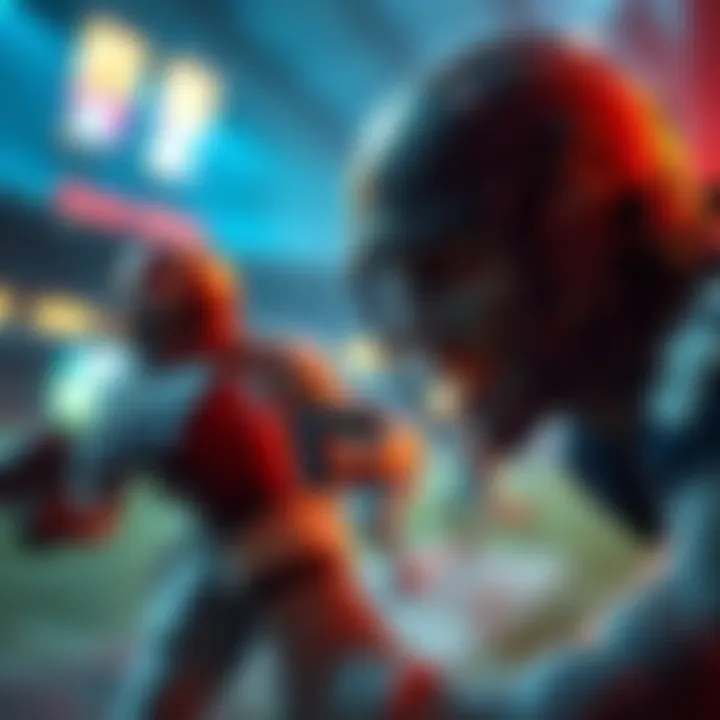 A speedrunner competes against a zombie character created by a former NFL player in a gaming environment.