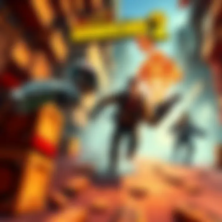 A gamer rushes through a level in Borderlands 2, surrounded by enemies and loot boxes.