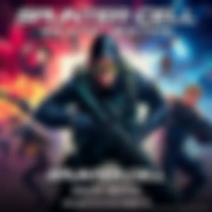 Splinter Cell: Death Watch Anime Poster A dynamic poster featuring intense action scenes from Splinter Cell: Death Watch anime, showcasing the main character in tactical gear poised for action.